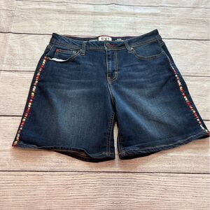 EV1 Alex Relaxed Vintage Jean Shorts size 6 dark wash